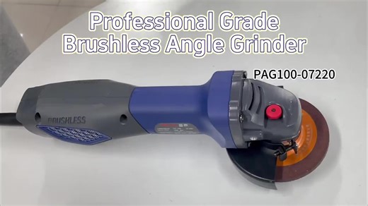 Portable 1200W 100mm 4inch Corded Angle Grinder 220V Industrial Grade Electric Grinder with Slide Switch for Polishing