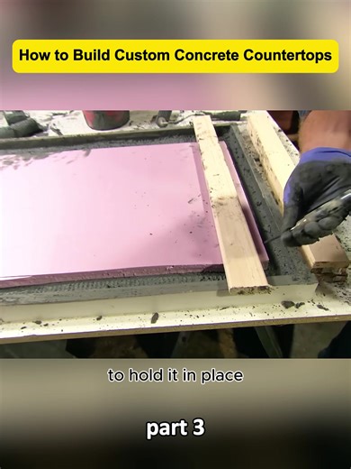 Building Custom Concrete Countertops: Step-by-Step Guide