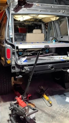 Jeep XJ - Overland Sleeping Platform Build 👀 🧰