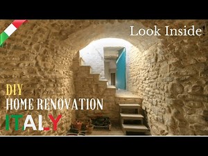 #1 Inside the tower and a walk thru the castello. | Stone house renovation in Italy.