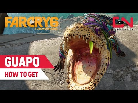 Far Cry 6 How to Get Guapo Pet Crocodile Amigo Skins & Abilities Showcase