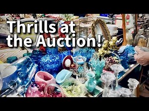 Thrift Store Prices on Antiques & Vintage at Country Auction