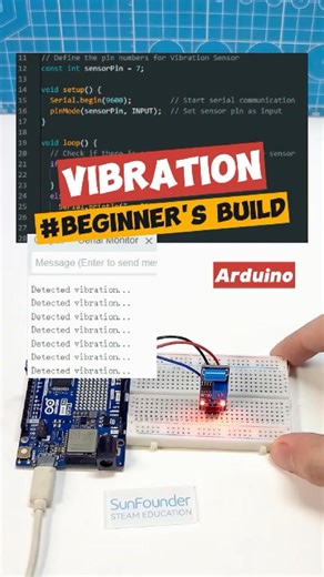 DIY Anti-Theft Alarm Using Arduino & Vibration Sensor #arduino #arduinoproject