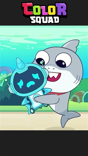 🎬 Part 7: Scam By Free Toys | Learn Safety Tips with Baby Shark #Shorts #ColorSquad