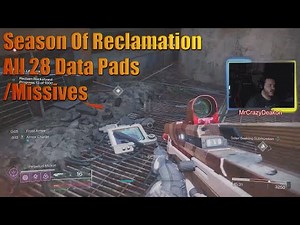 Destiny 2 Season Of Reclamation All 28 Data Pads/Missives