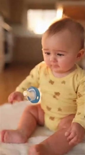 Puppy Saves The Day When Baby Drops Pacifier 🐶💛