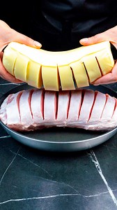 A butcher taught me! Here's how to cook pork properly Ingredients pork chop: 1.2 kg (3 lb) salt: 3 g (0.1 oz) black pepper: 1 g (0.0 oz) oregano: 1 g (0.0 oz) mozzarella: 200 g (7.1 oz) bacon: 250 g (8.8 oz) onion: 2 pc olive oil: 60 ml (2.0 fl oz) garlic powder: 2 g (0.1 oz) sweet paprika: 1 g (0.0 oz) black pepper: 1 g (0.0 oz) salt: 2 g (0.1 oz) cabbage: 500 g (18 oz) salt: 2 g (0.1 oz) black pepper: 1 g (0.0 oz) vegetable oil: 10 ml (0.3 fl oz) Additionally tomatoes: 2 pc cucumbers: 2 pc oni