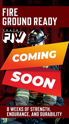 TrainFTW on Instagram: "🧯 Fire Ground Ready is coming soon We couldn’t be more excited. Some of you may have noticed we’ve been a little quiet, because we’ve had our heads down getting this ready. 🔥 Years of work going into one resource built for firefighters 🧯 Consistency. Confidence. Training that matches the job. Fire Ground Ready is almost here. If you want the first look, drop a 🔥 below. What are you training for? #firefighterfitness #firefightertraining #firegroundready #trainftw #firs
