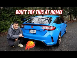 Hondata FL5 Type R Pops and Bangs Tune Sounds Absurd!