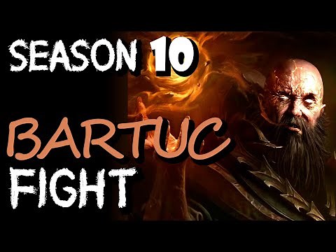 New Bartuc Boss Fight - Season 10 PTR - Torment 4 - Diablo 4