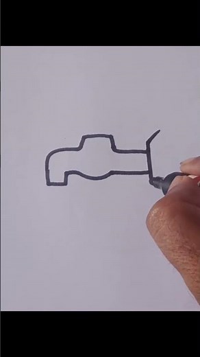 Water tap drawing easy step by step #drawing