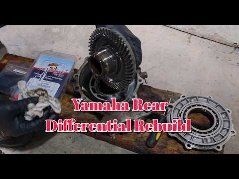 Yamaha Timberwolf/Big Bear/Wolverine/Grizzly Rear Differential Rebuild
