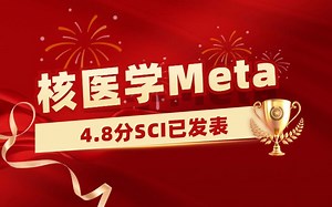 【医学科研1v1指导实录】核医学Meta分析学员发表4.8分SCI，8个月成功接收！【Meta分析数据提取&临床医学&生信入门&医学SCI发表&统计学】_哔哩哔哩_bilibili