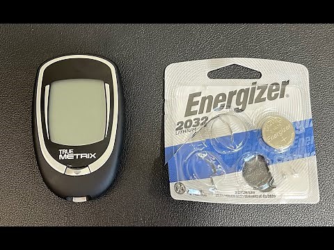 True Metrix Glucose Monitor Battery Replacement - EASY DIY