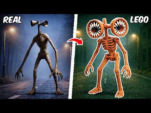 I made the best LEGO siren head ever! | ROBO Bricks JP