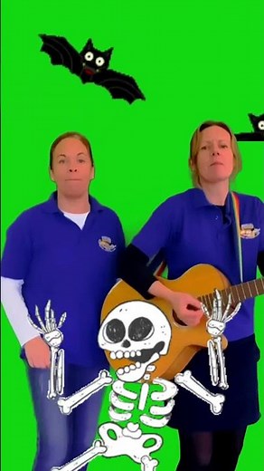 We’re Doing the Skeleton Dance (Dem Bones) #kids #halloween #halloweensong #skeleton