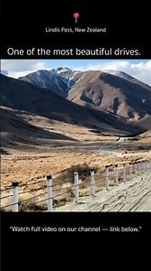 Lindis Pass Drive, New Zealand | Most Beautiful Road Trip | #inquietframes | #southislandnz