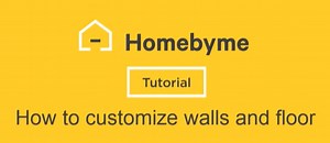 ¿Cómo personalizar las paredes y los suelos? - HomeByMe for Customers