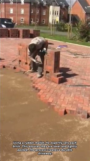 Building a Driveway, Brick by Brick