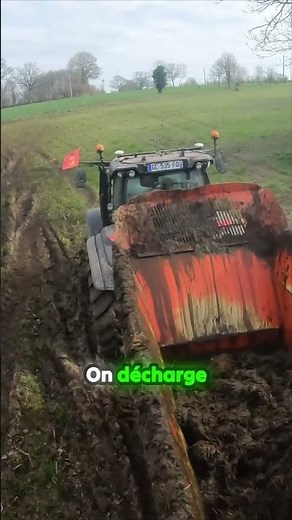 🚜 Le moment où ça devient sport : l'épandage en conditions extrêmes !