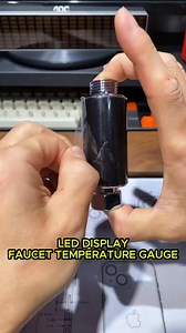 39K views · 159 reactions | INSTANT TEMP READOUT.  LED display shows the faucet water temperature LIVE. No batteries, no scalding—perfect safety for baby baths! SHOP NOW!  https://quickmechtools.com/products/led-display-faucet-temperature-gauge #quickmechtools #fyp #WaterTemp #BathroomSafety #DIYHome #SmartGadget | Quickmechtools | Facebook
