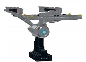 LEGO MOC-209205 Star Trek U.S.S. Enterprise A / refit (Version1, 75375 Alternate Build) (Star Wars 2025)