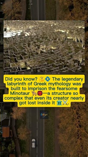 The Labyrinth of Greek Mythology: Daedalus, the Minotaur, and Humanity’s Oldest Mazes