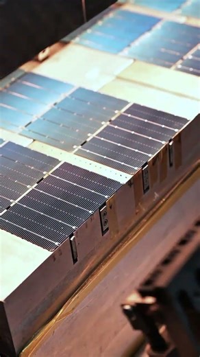 Solar Tabbing Process ⚡ Tiny Cells, Big Power