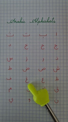 📍 ARABİC ALPHABET #ArabicAlphabet#LearnArabic#ArabicLetters