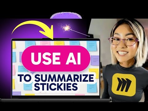How to USE Miro AI to SUMMARIZE STICKIES in Miro (Step by Step)