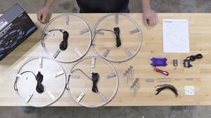 LEDGlow 4pc 14" & 15.5" Combo Million Color LED Wheel Ring Accent Light Kit - Fits Wheels with 13.5" & 15" Brakes - Heavy-Duty & Versatile Design - Waterproof Strip - Includes Control Box & Remote