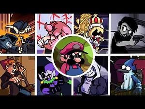 Last Course But Every Turn a Different Cover is Used - (FNF Last Course) Collab w/@blackjack4765