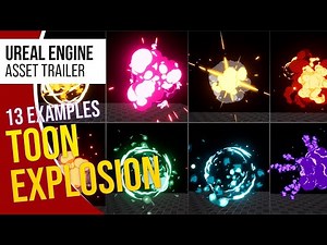 Toon Explosion VFX – Stylized FX for Unreal Engine l Unreal Engine 5