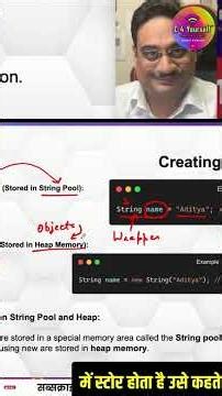 Java Strings: 'new' Keyword vs. Literals - Code Explained! #shorts