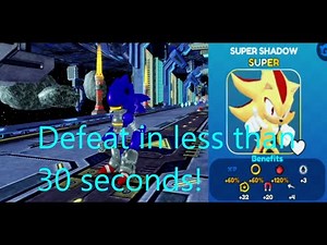 How to defeat Mecha Sonic MK2 Boss in less than 30 Seconds! - Sonic Speed Simulator