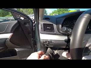 How to Turn Traction Control On or Off in Subaru Legacy V ( 2009 – 2015 )