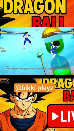 #goku and #gohan training | @bikkiplayz