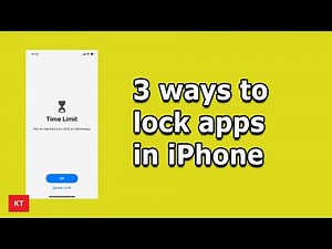 3 ways to lock apps in iPhone / iPad