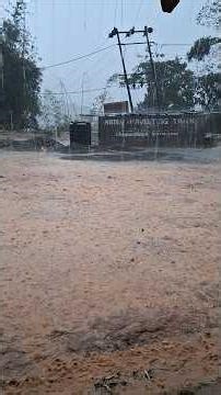 heavy rain at chandel