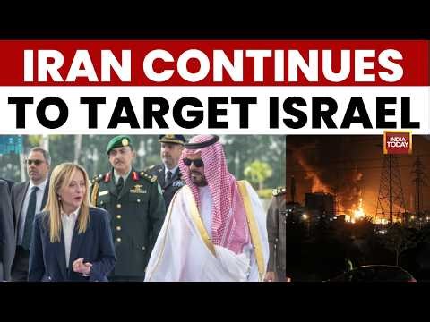 US-Israel-Iran War: Italian PM Meloni Visits Saudi, Qatar & UAE, Meloni Meets Saudi Crown Price MBS