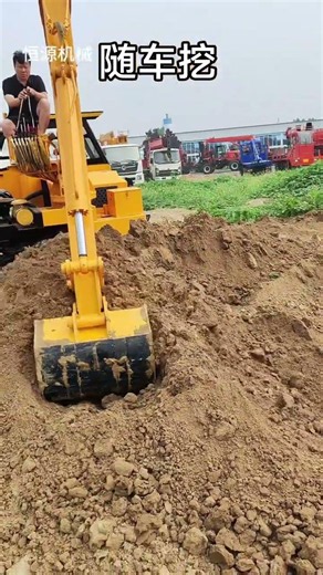 Truck-mounted excavator Truck-mounted excavator Truck-mounted excavator multi-purpose transport