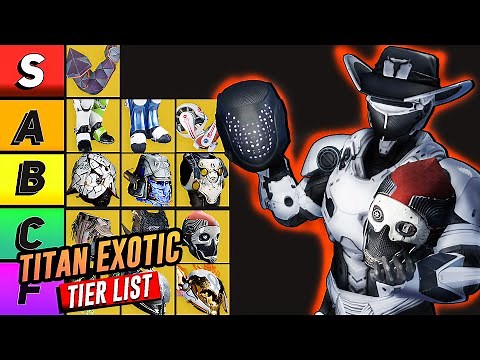 I Rank Every Titan Exotic In A PvP Tier List (Episode Heresy)