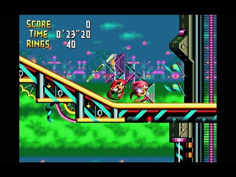 Knuckles Chaotix: Speed Slider Level 1 [1080 HD]