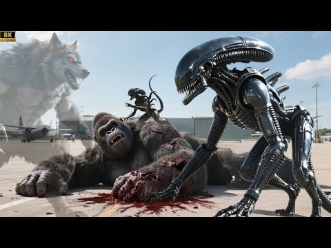 King Kong vs Alien Invasion | Giant Monster vs Extraterrestrials (Epic Battle)
