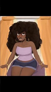 thought this would be funny 😭✌🏾 #art #oc #speedpaint