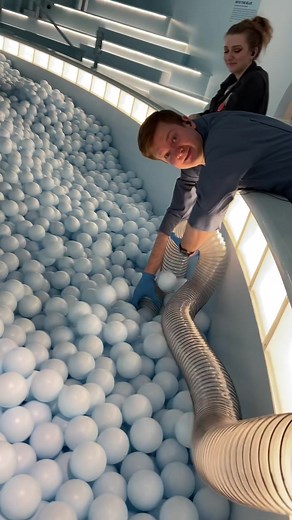 Daily Cleaning of Color Factory Ball Pit