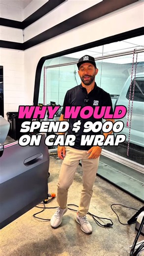 4.6K views · 113 reactions | Why would someone spend $9,000 on a vinyl wrap? They wouldn’t,because vinyl is cheap for a reason. It fades, peels, and offers zero protection. What drivers are investing in is Color PPF SHIFT by Ceramic Pro. A premium solution that transforms the look of your car while protecting it from rock chips, scratches, and UV damage. Style without compromise. Protection without shortcuts. | Ceramic Pro Americas | Facebook