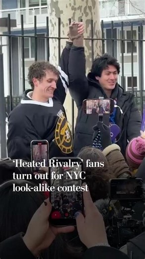 ‘Heated Rivalry’ fans turn out for NYC look-alike contest