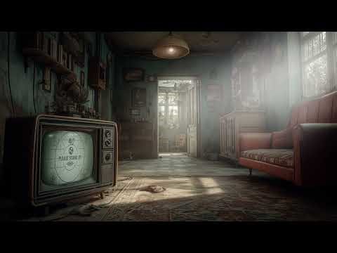 FREE Animated Background • Fallout TV Loop • Atomic Age • Vintage Room • Apocalyptic world