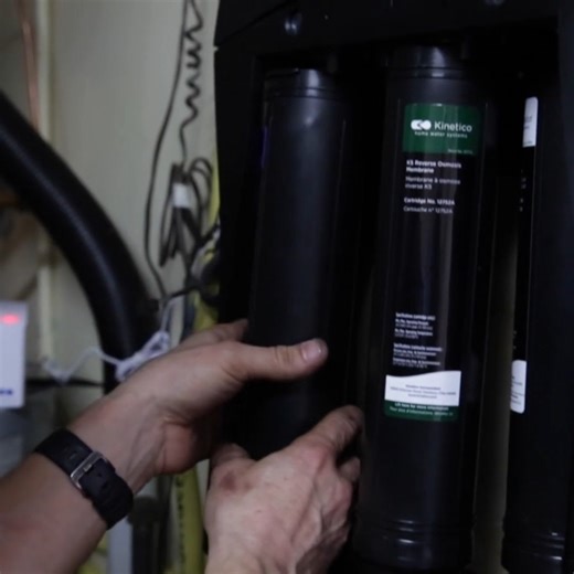 #BehindTheScenes RO drinking water system and whole home water treatment system install for my house. Huge thanks to the team or pros at Kinetico Water Systems for the EDUCATION!!! | Mike Holmes